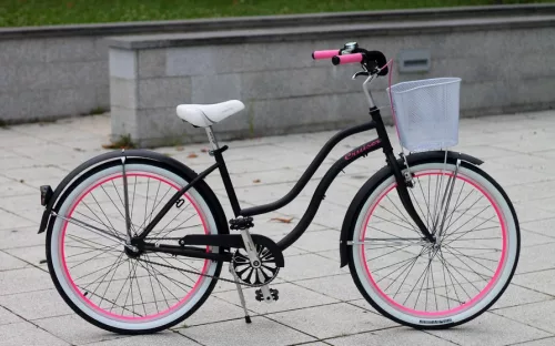 Egyedi-Cruiser-Noi-Kerekpar-1sp-/-3-sp-Matt-fekete