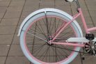 Egyedi-Cruiser-Noi-Kerekpar-1sp-/-3-sp-Rozsaszin-Feher