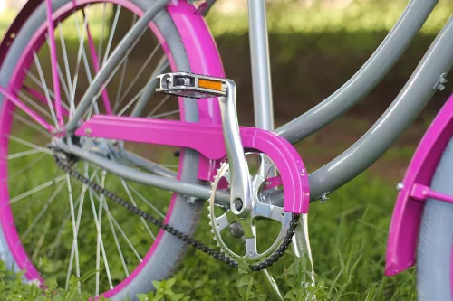 Egyedi-Cruiser-Noi-Kerekpar-1sp-/-3-sp-Cink-metal - pink