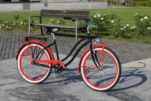 Egyedi-Cruiser-Noi-Kerekpar-1sp-/-3-sp-Fekete-Piro