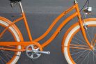 Egyedi Cruiser Női Kerékpár  1sp / 3 sp - Narancs