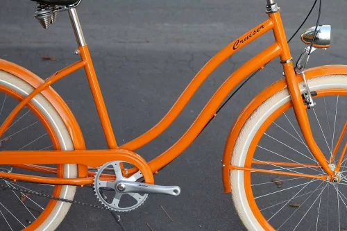 Egyedi Cruiser Női Kerékpár  1sp / 3 sp - Narancs