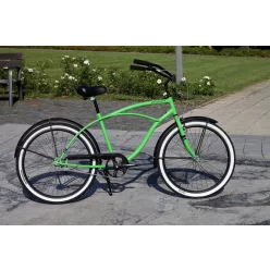 Egyedi-Ferfi-Cruiser-Kerekpar-1sp-/-3sp-Zold