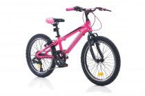   Corelli Regina 20" lány MTB gyerek alumínium kerékpár - Rózsaszín