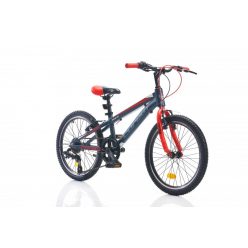 Corelli-Rave-Up-20-fiu-gyermek-aluminium-kerekpar-Fekete-piros