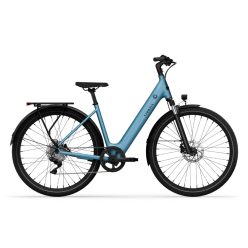   TENWAYS CGO800 Plus - Női elektromos váltós kerékpár - Égkék - Innovatív | Ajánlott modell