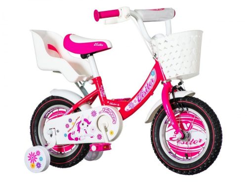 KPC Pony 12" pónis gyerek kerékpár - Rózsaszín