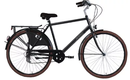 Neuzer AMIGO STYLE GENT 28" 6 sebességes kerékpár | 50 cm frame, Matt black