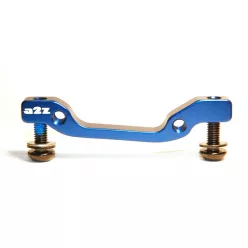   a2Z IS->PM 160 tárcsafék adapter [kék, Első 6" (160mm) IS]