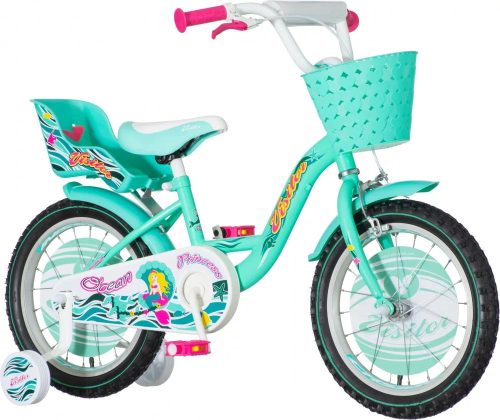 KPC Ocean Princess 16" lány hableányos gyerek kerékpár
