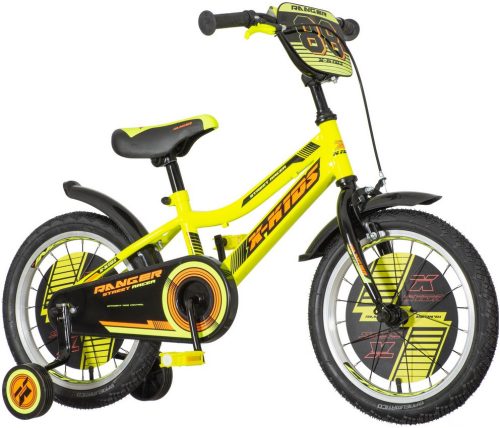 KPC Ranger 16" fiú sárga-fekete gyerek kerékpár