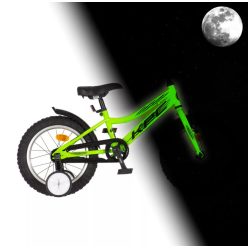 KPC-Fluobike-16-Raptor-fiu-gyerek-kerekpar-fluoreszkalo-dinos-vilagitos-Neonzold-szinben