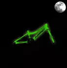 KPC-Fluobike-16-Raptor-fiu-gyerek-kerekpar-fluoreszkalo-dinos-vilagitos-Neonzold-szinben