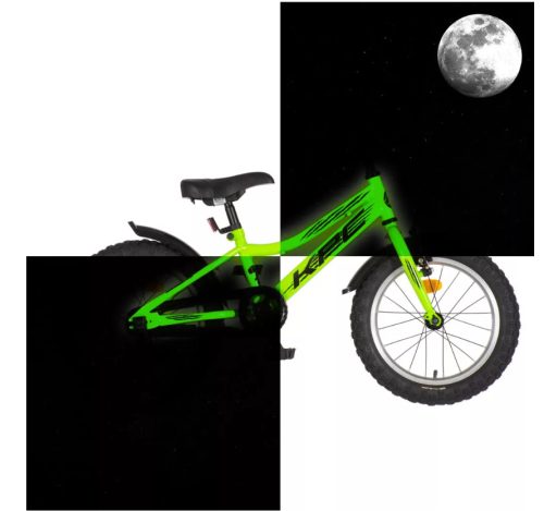 KPC-Fluobike-16-Raptor-fiu-gyerek-kerekpar-fluoreszkalo-dinos-vilagitos-Neonzold-szinben