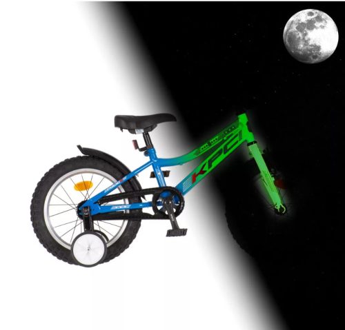KPC-Fluobike-Police-16-fiu-gyerek-kerekpar-fluoreszkalo-szirenas-vilagitos-Kek-szinben