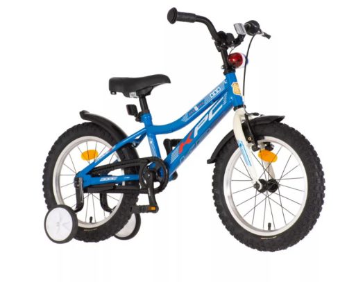 KPC-Fluobike-Police-16-fiu-gyerek-kerekpar-fluoreszkalo-szirenas-vilagitos-Kek-szinben