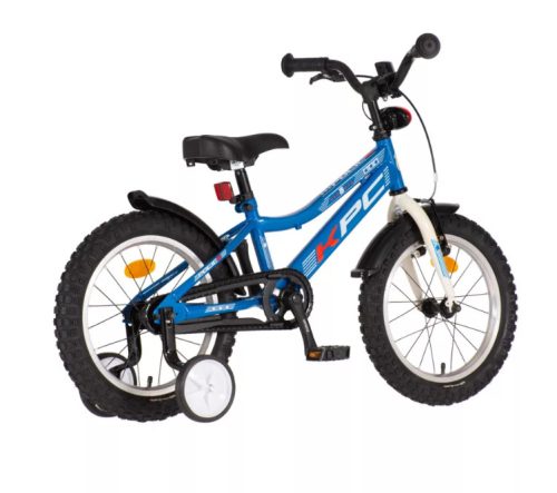 KPC-Fluobike-Police-16-fiu-gyerek-kerekpar-fluoreszkalo-szirenas-vilagitos-Kek-szinben