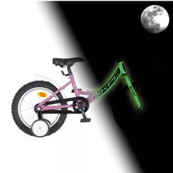 KPC-Fluobike-Rabbit-16-lany-gyerek-kerekpar-nyuszis-fluoreszkalo-vilagitos-Lila-szinben