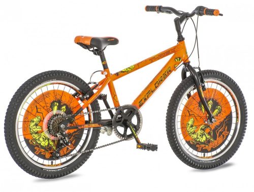 Explorer T-Rex 20 gyerek kerékpár  Narancs