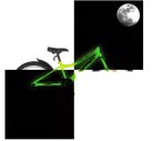 KPC Fluobike Raptor 20" fiú gyerek kerékpár - fluoreszkáló - dinós - világítós - Neonzöld színben