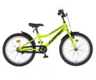 KPC Fluobike Raptor 20" fiú gyerek kerékpár - fluoreszkáló - dinós - világítós - Neonzöld színben