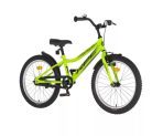 KPC Fluobike Raptor 20" fiú gyerek kerékpár - fluoreszkáló - dinós - világítós - Neonzöld színben
