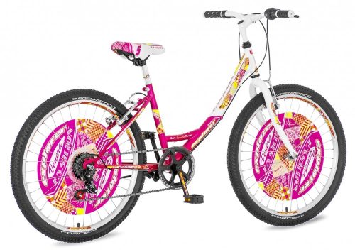 Explorer Fashion 24" lány gyerek kerékpár  Rózsaszín
