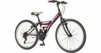   Venssini Parma 24" lány gyerek kerékpár - Fekete-Lila