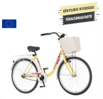 Venssini Venezia női városi kerékpár  Krém-sárga