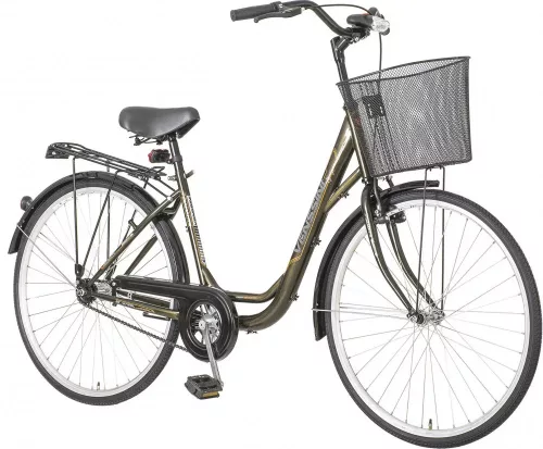 Venssini Diamante 26" zöld női városi kerékpár