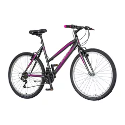   Explorer Lady 26 női MTB kerékpár Grafit-Rózsaszín V-fék