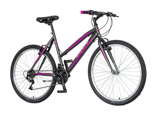 Explorer Lady 26 női MTB kerékpár Grafit-Rózsaszín V-fék