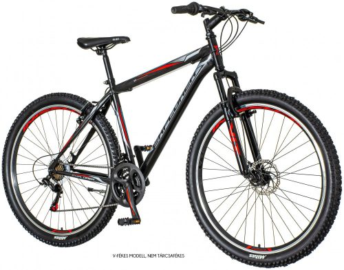 Explorer Vortex 29er V-fékes férfi MTB kerékpár - Fekete