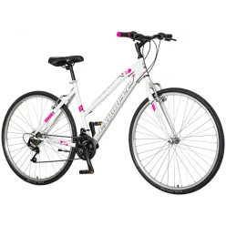 Explorer Elite Lady női crosstrekking kerékpár - Fehér