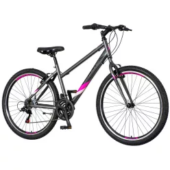   Explorer Classic 27,5 női MTB kerékpár Grafit-Rózsaszín V-fék