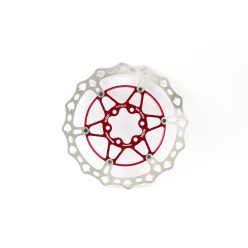   a2Z Teppan-Yaki TY-SPV-TS 6 csavaros féktárcsa [piros, 203 mm, pikk]