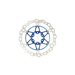   a2Z Teppan-Yaki TY-SPV-TS 6 csavaros féktárcsa [kék, 203 mm, pikk]