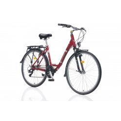   Corelli Mocha 1.0 28 könnyűvázas női trekking kerékpár 48 cm Bordó