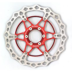   a2Z Teppan Yaki SPV CenterLock féktárcsa [piros pikk, 160 mm]