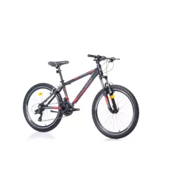 Corelli-Via-1-3-24-gyerek-MTB-konnyuvazas-kerekpar-Fekete-Piros