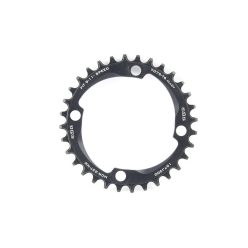   a2Z Narrow Wide (BCD: 104) 4 furatos szimmetrikus lánctányér [fekete, 30]