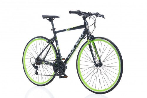 Corelli Fitbike Zero könnyűvázas fitness kerékpár 52 cm Grafit-Zöld