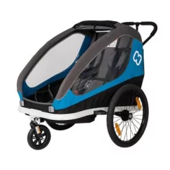   Hamax Traveller utánfutó | kerékpárra petrol blue/grey Hamax