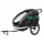 Hamax Traveller utánfutó | kerékpárra black/grey Hamax