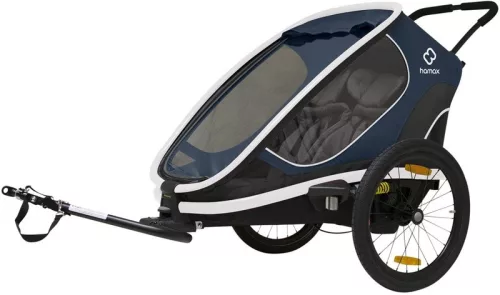 Hamax Outback one kerékpár | utánfutó fehér/navy