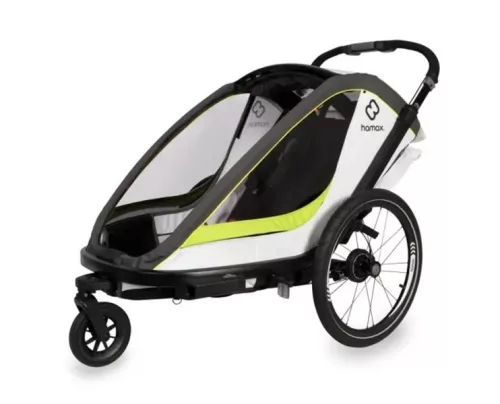 Hamax Breeze one kerékpár | utánfutó fehér/zöld