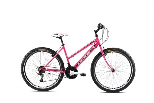 Capriolo Passion Lady 26" női MTB kerékpár 19" Rózsaszín-Fehér