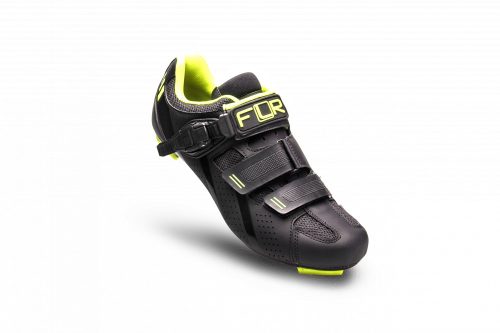 FLR F-15 III országúti cipő [fekete-neon sárga, 46]
