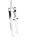 Teleszkópos villa 28" - A-HEAD 1-1/8 | 65 MM 187AMS-28 255L ALU HIDR. LOCKOUT | FEHÉR TÁRCSA- ÉS V-FÉK