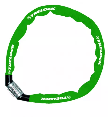 Trelock BC 115 Code számzáras láncos zár [zöld, 110 cm]